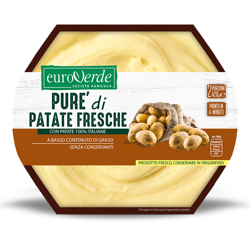 Purè di patate Fresche - Euroverde