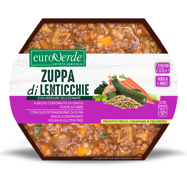 Zuppa di lenticchie Euroverde