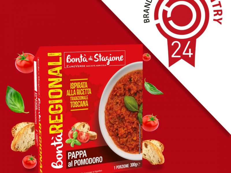 La Pappa al Pomodoro vince il premio “New Entry” ai Brands Award 2024