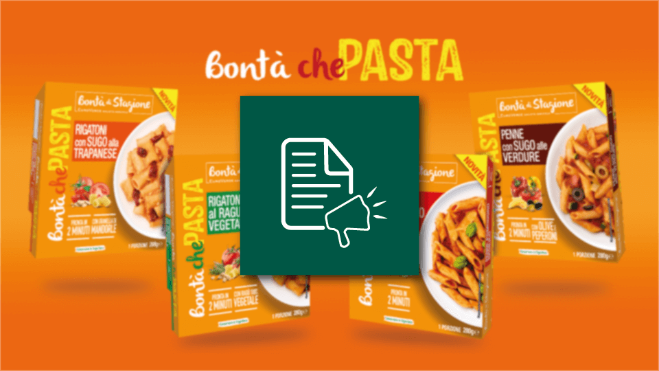 Bont&agrave; che Pasta - Comunicato